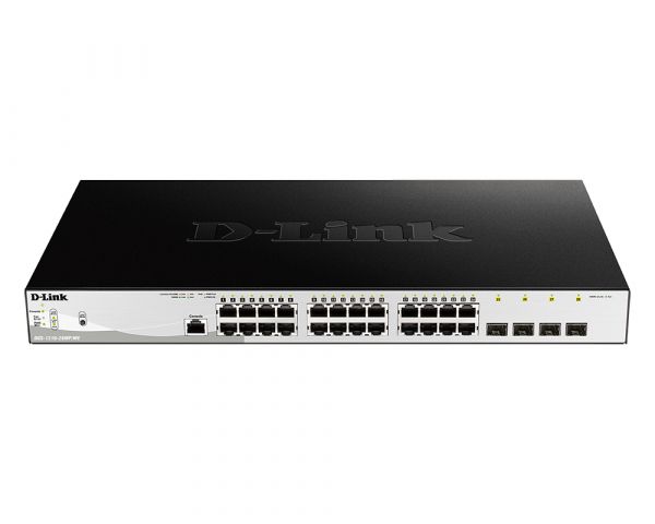 Коммутатор D-link DGS-1210-28MP/ME 28x10/100/1000 Мбит/сек, управляемый