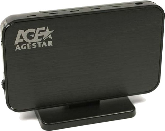 Корпуса и док-станции для жестких дисков Agestar 3UB3A8-6G Black